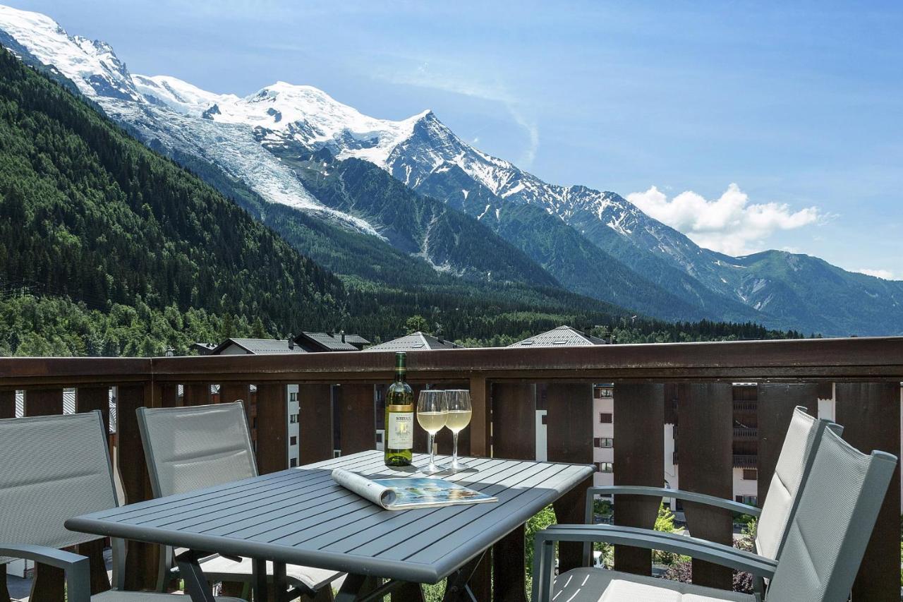 Appartement Les Lutins - Incredible View Of Mont Blanc Chamonix Exterior photo