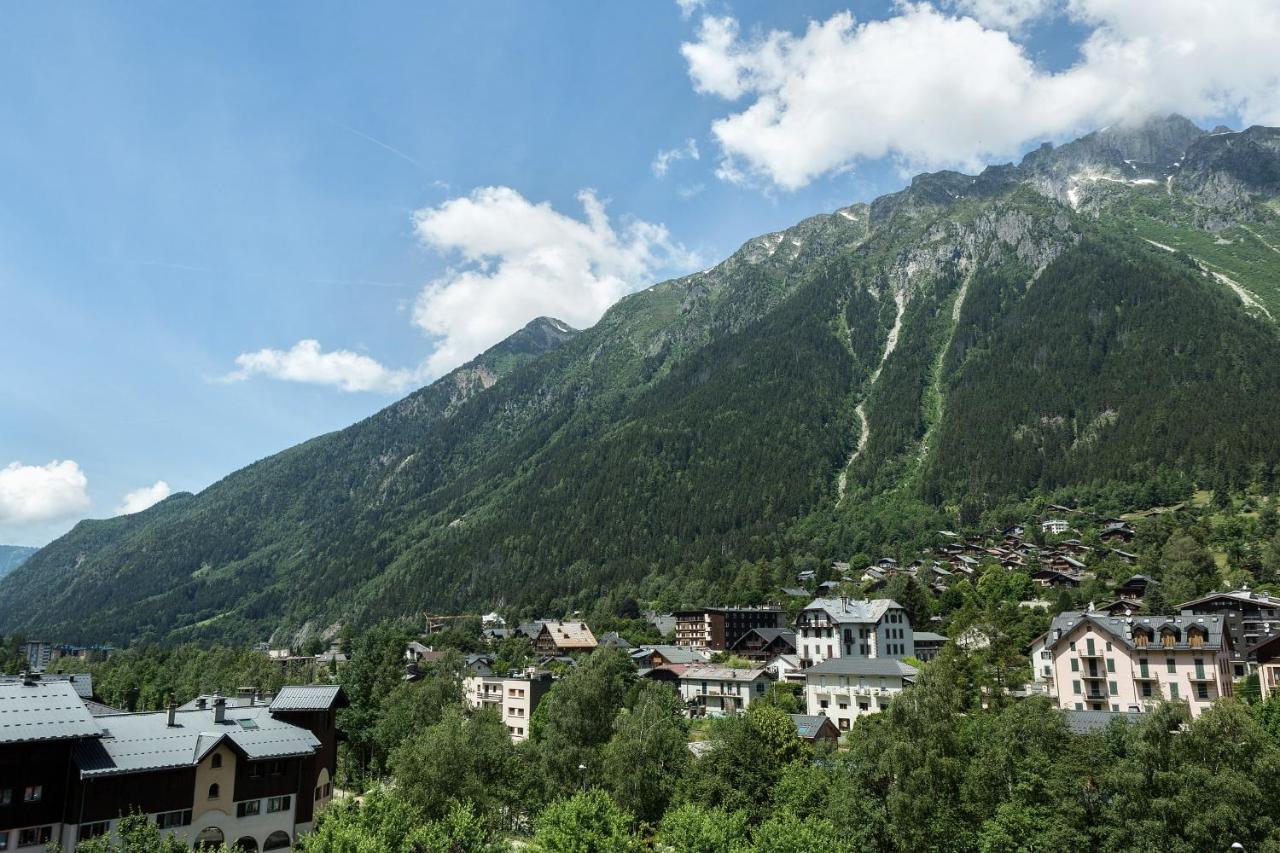Appartement Les Lutins - Incredible View Of Mont Blanc Chamonix Exterior photo